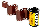 Vi tar emot dina analoga filmer för framkallning.
